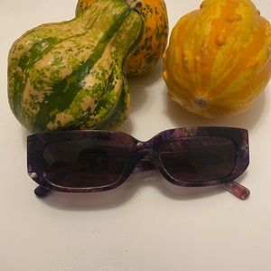Crap eyewear sample sale purple sunglasses